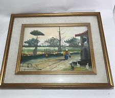 DIPINT VINTAGE Huile Sur Toile