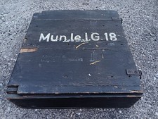 Caisse allemande 7,5 cm leichtes Infanteriegeschütz 18  Normandie Munitionskiste