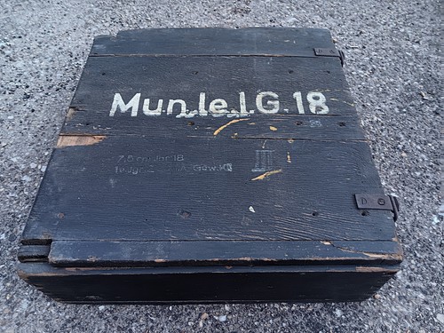 Caisse allemande cm - 7,5,