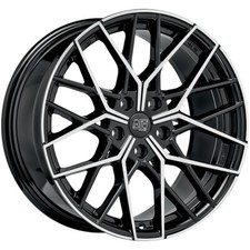 JANTES ROUES MSW MSW 74 POUR AUDI A8 10X19 5X112 GLOSS BLACK FULL POLISHED 46D