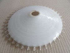 Suspension en Opaline blanche