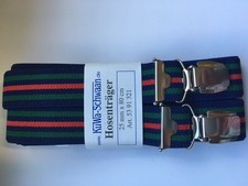 Bretelles Multicolore à Motif pour Enfants 4 Clipse 80 CM Long Stable Caoutchouc