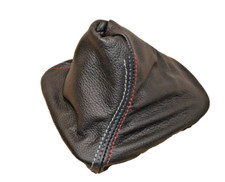 Soufflet Levier Vitesses Cuir Noir Coutures Coloré Pour BMW E34 E36 E46 E90 M3