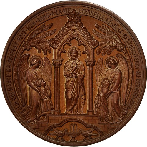 France médaille baptème - france,,