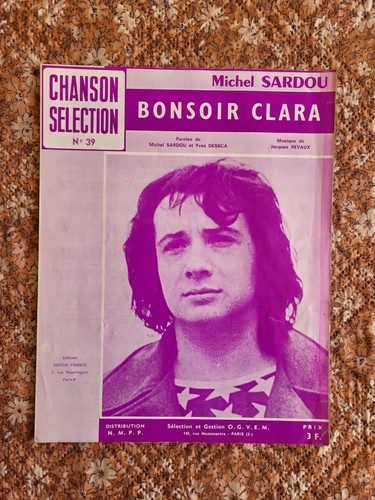 Michel sardou bonsoir clara - michel,