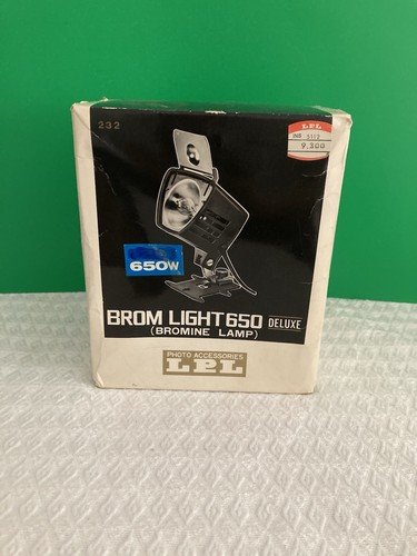 Vtg lpl brom cine light - lpl,