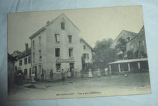 Cpa Bethoncourt -, Place de la Fontaine , animée , scéne de village