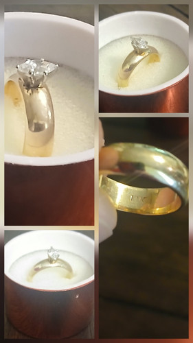 14k yellow gold - marquis, cut