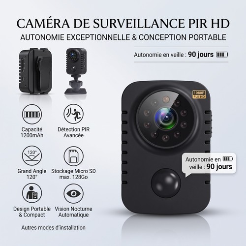 Mini caméra 1080p - caméra,