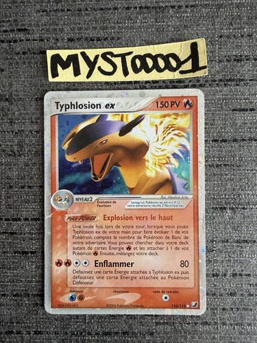 Carte pokémon typhlosion - typhlosion, ex