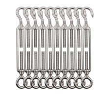 10x M5 Tendeur de Corde Inox