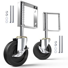 Roulettes pivotantes robustes de 100 mm pour meubles, avec frein de sécurité,...