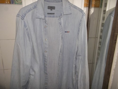 Chemise jules bleu clair - bleu,