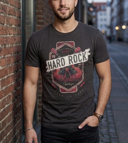 Tshirt hard rock cafe 1971 - tshirt,