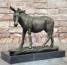 Rare Vintage Bronze Âne Mule