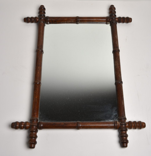 Ancien miroir bois façon - en,