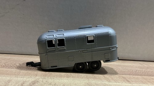 Vintage silver plastic toy - silver,