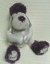 Peluche Doudou Chien Argent
