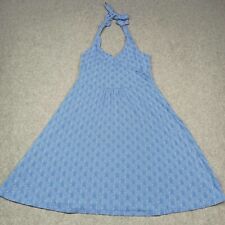 Boden Robe Ue 46R UK 20 Bleu Viscose Stretch Jersey Enveloppant Dos-Nu Cultures