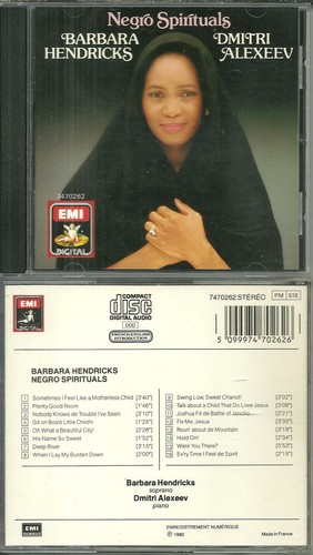 Negro spirituals - cd,