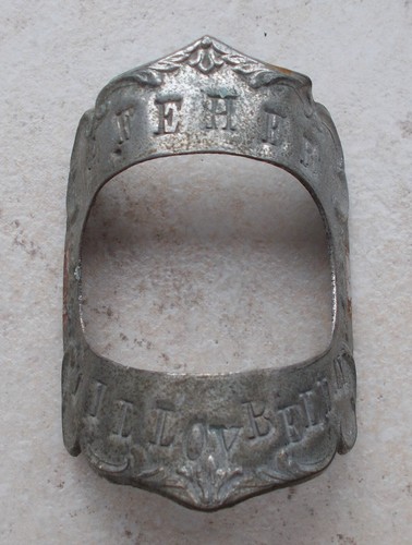 Ancienne porte plaque - , fiscale