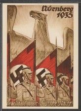 ✔️ GERMANY 3. CARTE POSTALE DE PROPAGANDE NAZIE TRÈS RARE Reich -...