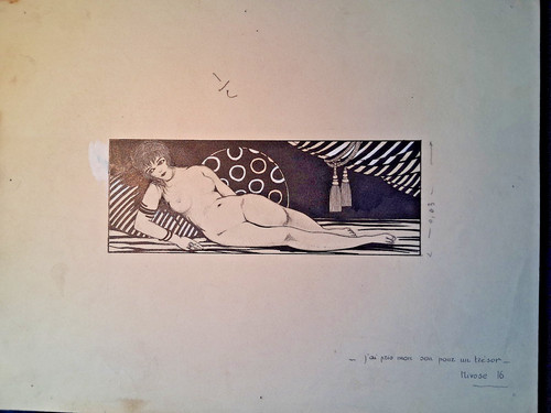 Dessin original signé - , paul