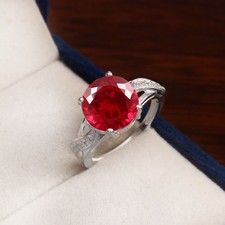 Fin Qualité 10x10 MM Rouge