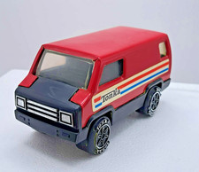 TONKA CAMION FOURGON VAN TRUCK ROUGE 1979 HONG KONG 13 CM