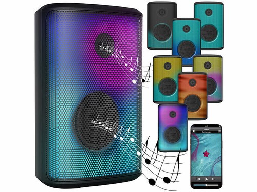 Enceinte lumineuse rvb - lumineuse, rvb-ic