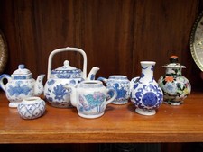 lot 6 MINIATURES THEIERES ET