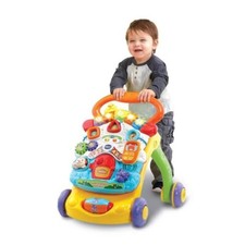 VTECH Trotteur Parlant Musical 2en1 | Centre Activités Bébé 9-36 mois