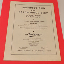 Moto-Mower Co. INSTRUCTIONS