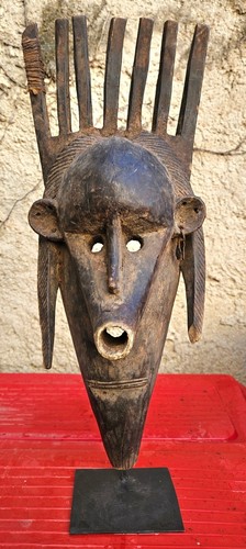 Masque peigne bambara mali - peigne,