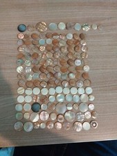 Lot 140 Jetons Nacre Pastilles