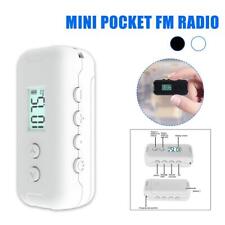 Radio FM portable avec écran LCD Mini récepteur de poche 50108 MHz ! эл }τ Q F5