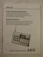 Ancienne Manuel D'Utilisation