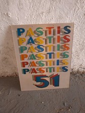 Plaque publicitaire pastis - publicitaire, 51