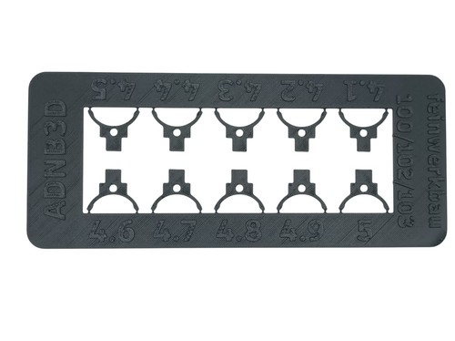 Lot guidons pour pistolet - pour,