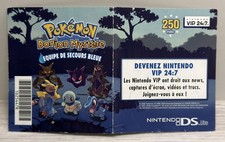 VIP 24:7 Pokémon Donjon Mystère - Nintendo DS - Gratté