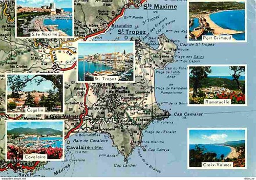 Carte postale var la - 83,