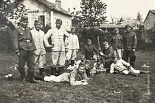 PHOTO FOTO PORTRAIT ALLEMAND ALLEMANDE WH LUFT LANDSER NO CASQUE 1944 WWII WW2