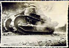 GERMAN Photo WW2 ARCHIVE : Char RENAULT FT-17