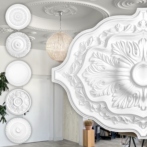 Rosace plafond hexim - rosace,