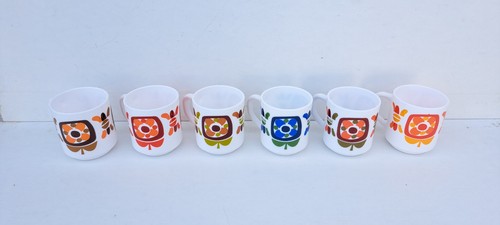 Lot 6 mugs arcopal - de,