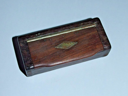 Ancienne tabatière bois de - ancienne,
