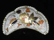 ?? RAVIER ROYAL CROWN DERBY BONE CHINA PORCELAINE ASIATIQUE MADE IN ENGLAND