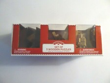 Holiday Time Set Of 3 Wooden