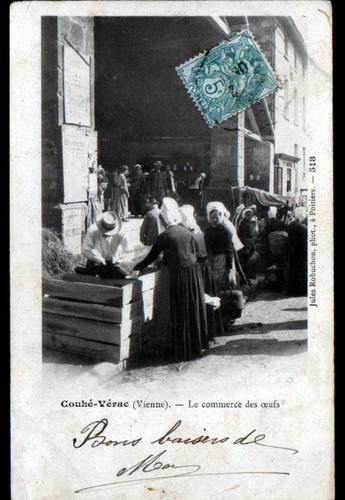 Couhe verac marché - (86), aux
