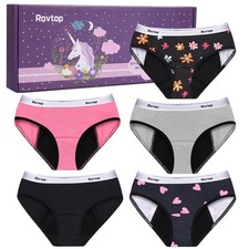 Lot de 5 Culotte Menstruelle